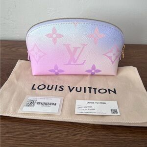 Louis Vuitton Sunrise Pastel cosmetic pouch. New